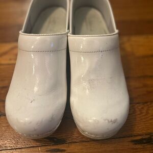 Sanita Women's White Clogs